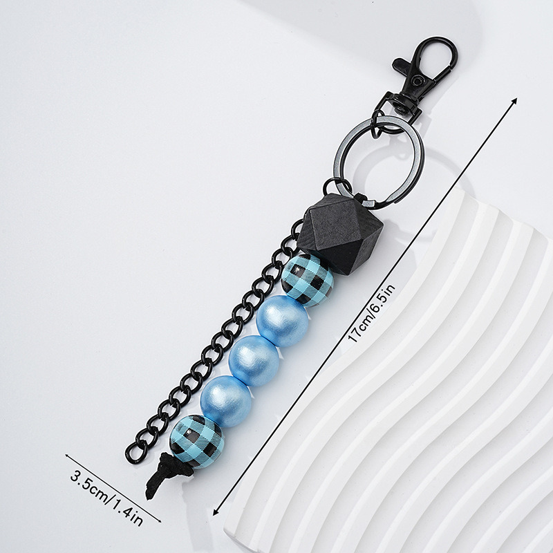 wholesale Braided Beads Keychain